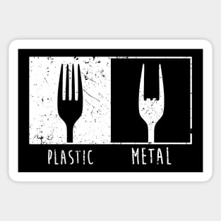 Metal Fork Sticker